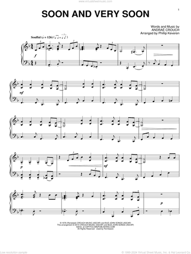 Soon And Very Soon (arr. Phillip Keveren)
