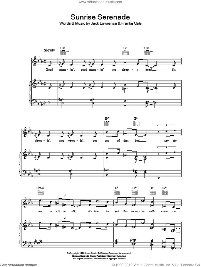 Sunrise Serenade