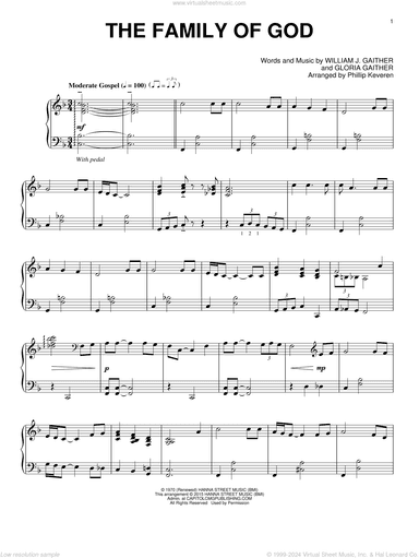 The Family Of God (arr. Phillip Keveren)