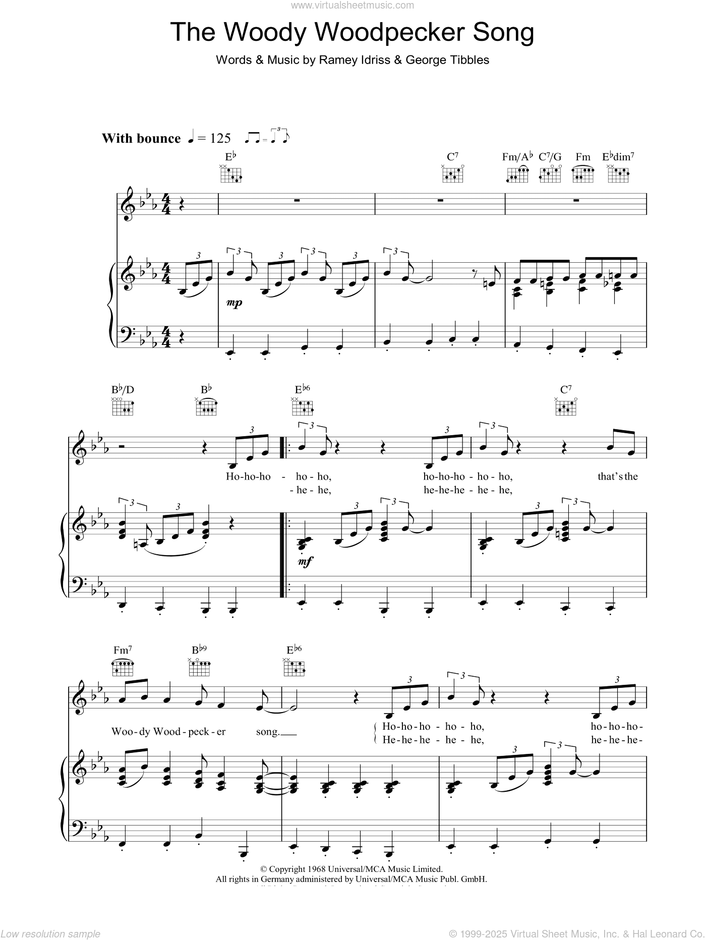 The Woody Woodpecker Song