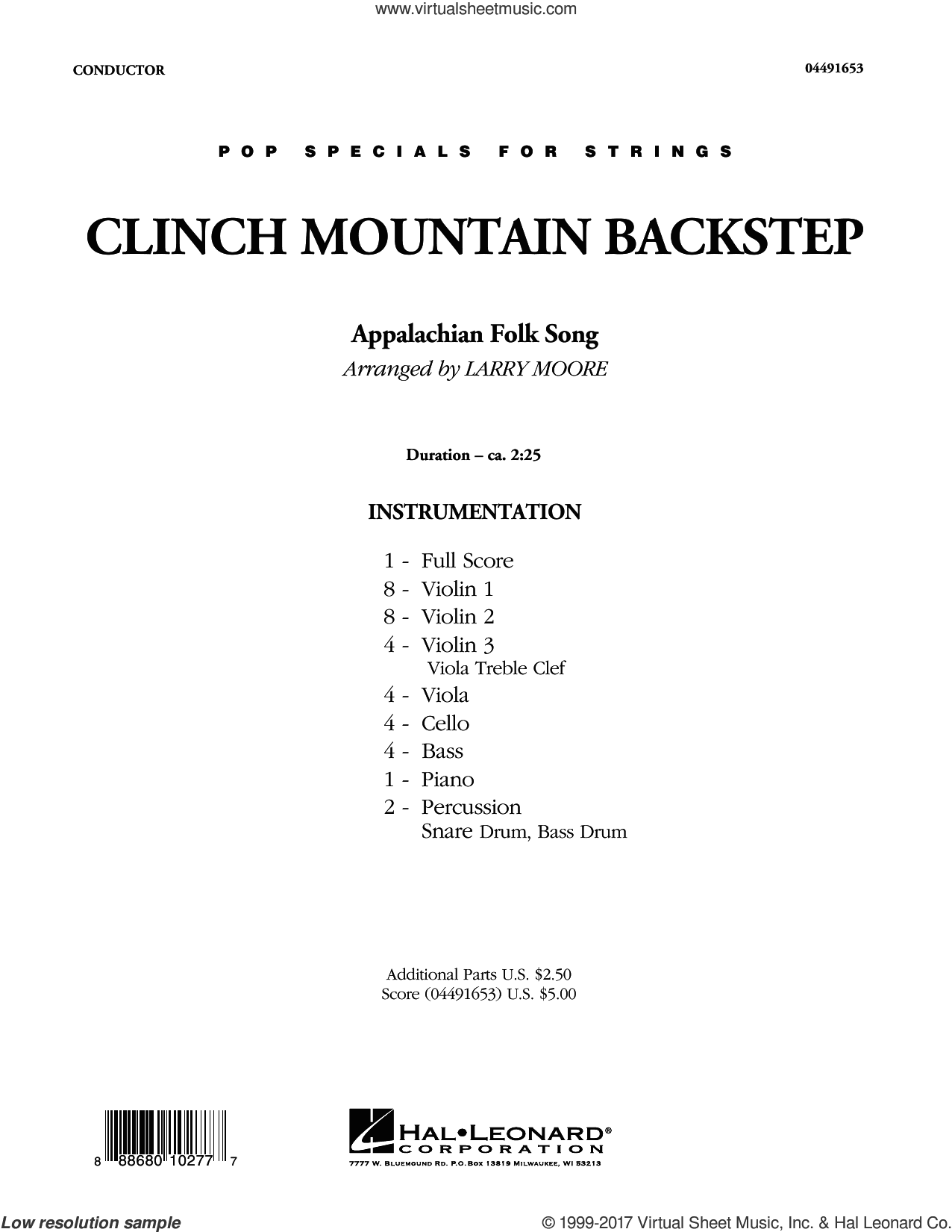 Clinch Mountain Backstep (COMPLETE)