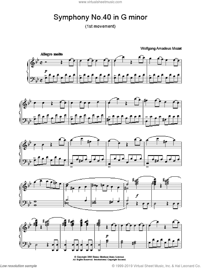 Symphony No. 40 (Theme)