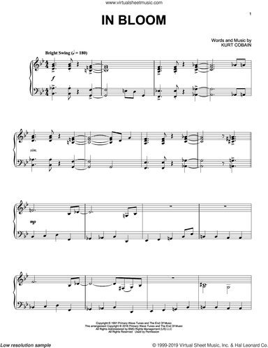 In Bloom [Jazz version]