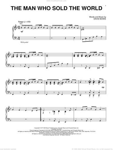The Man Who Sold The World [Jazz version]
