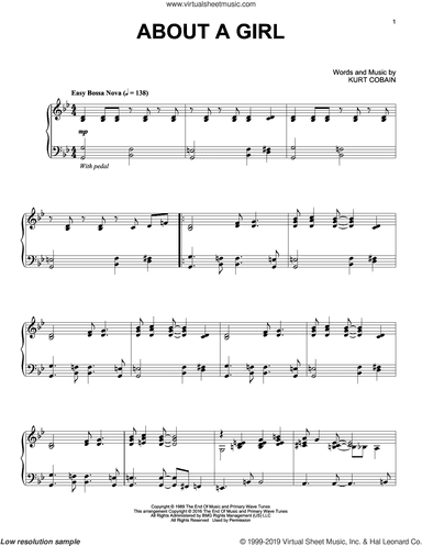 About A Girl [Jazz version]
