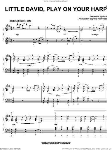 Little David, Play On Your Harp