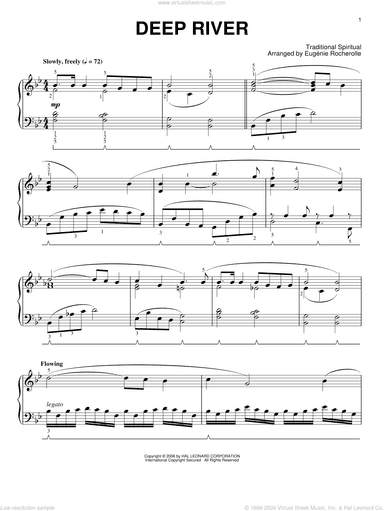 Deep River (arr. Brad Nix)