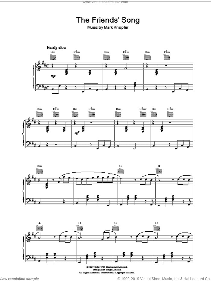 The Friends' Song (from The Princess Bride)