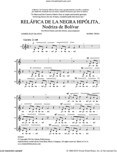 Relafica De La Negra Hipolita