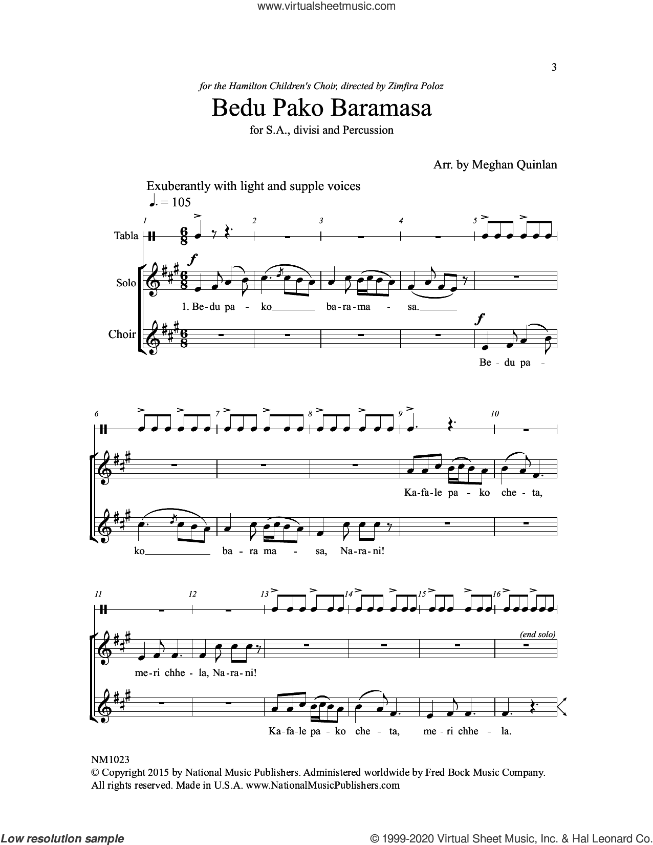 Bedu Pako Baramasa
