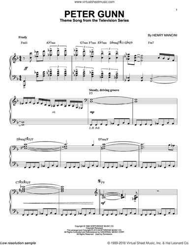 Peter Gunn [Jazz version] (arr. Brent Edstrom)