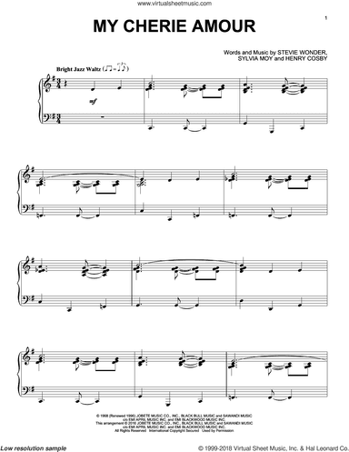 My Cherie Amour [Jazz version]
