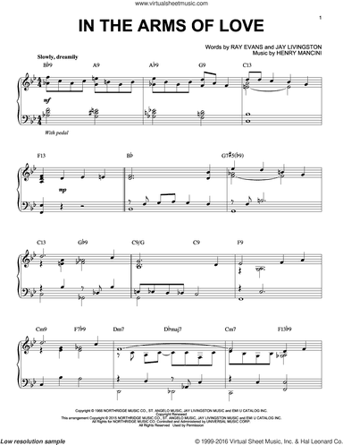 In The Arms Of Love [Jazz version] (arr. Brent Edstrom)