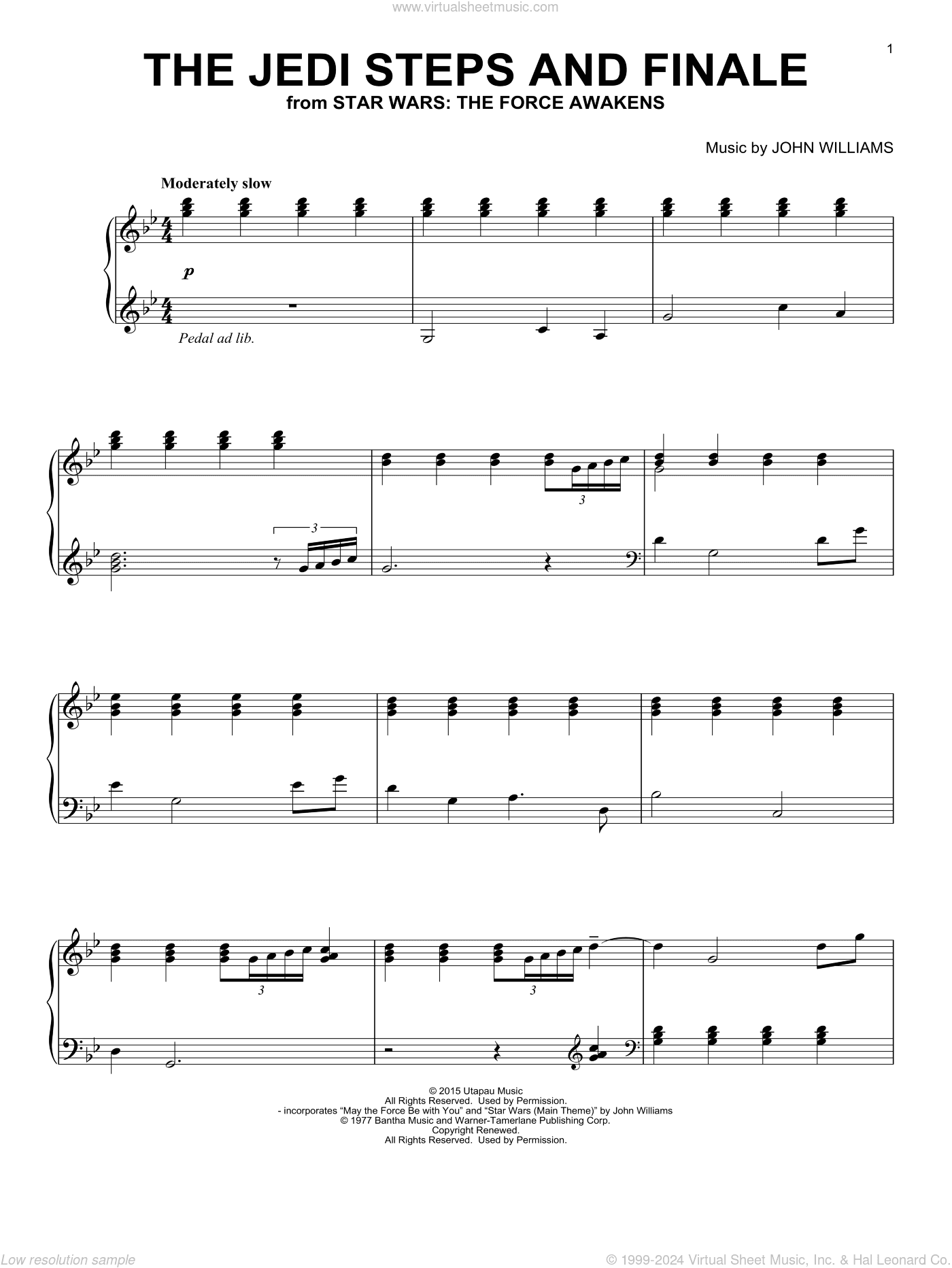 The Jedi Steps And Finale, (intermediate)