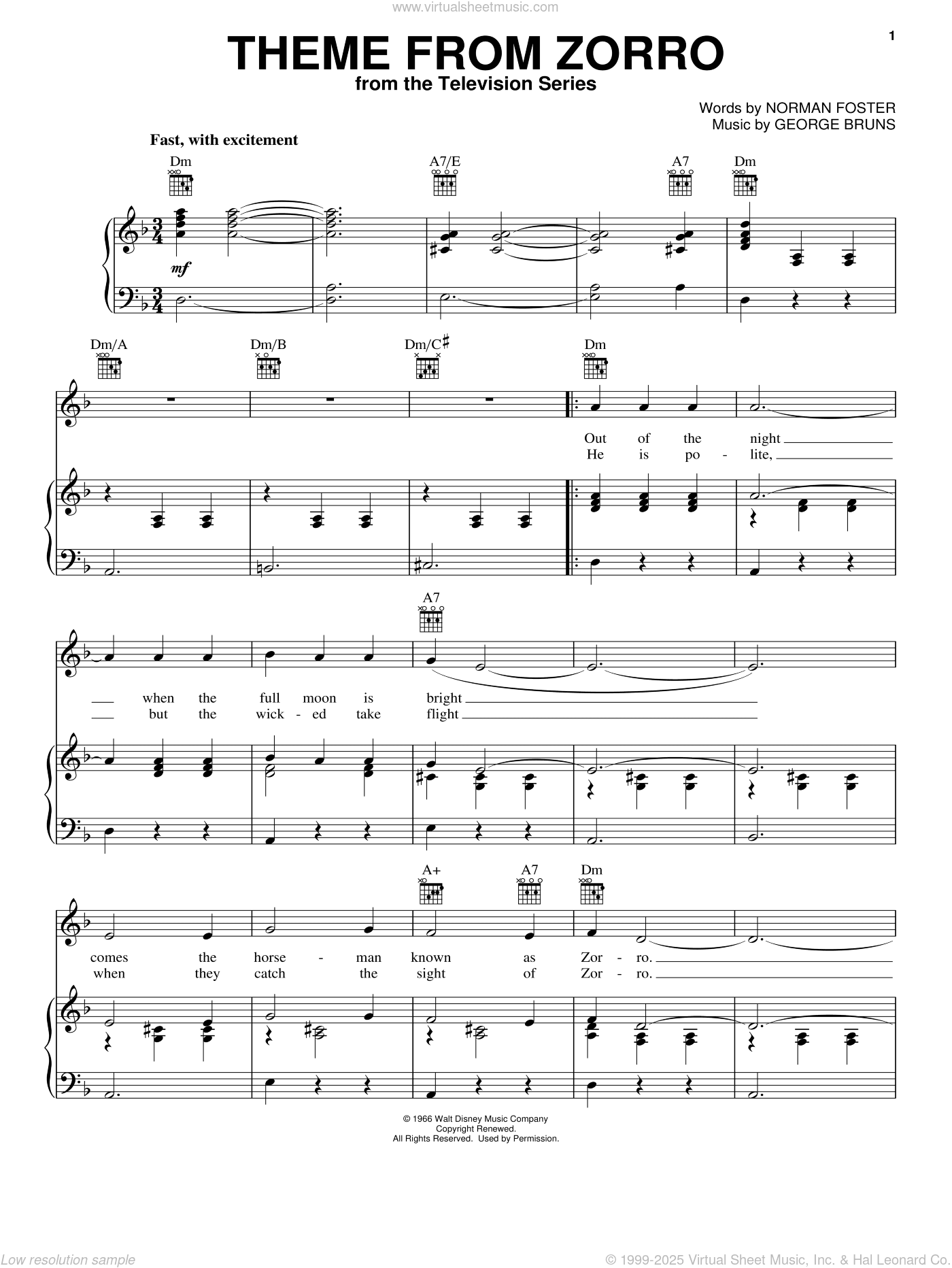 Theme From Zorro