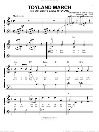 Toyland March (from Babes In Toyland)