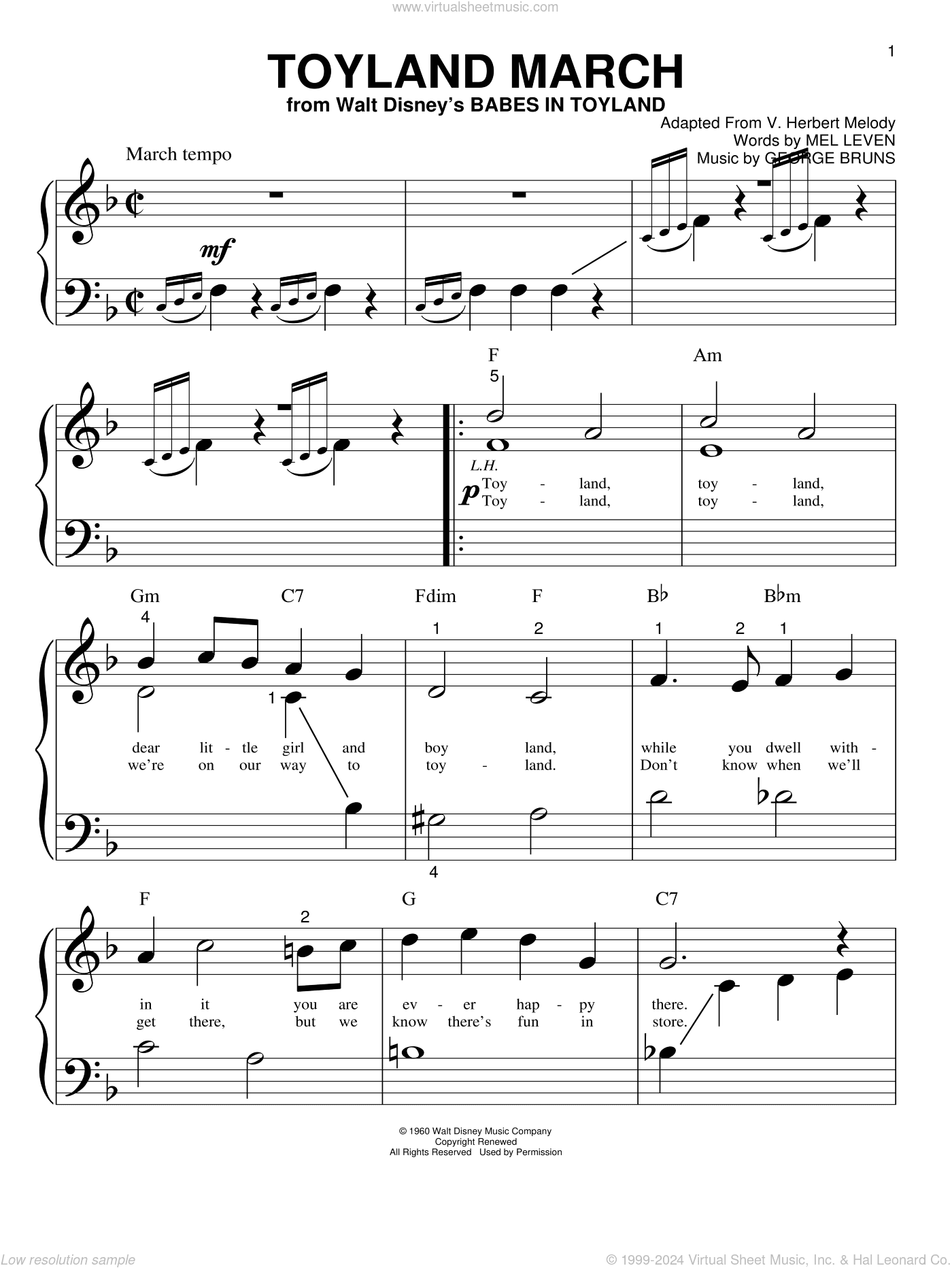 Toyland March (from Babes In Toyland)