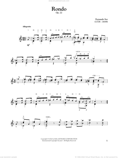Rondo, Op. 22