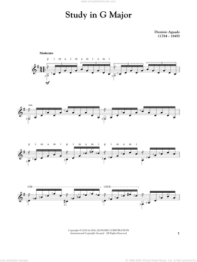 Study In G Major