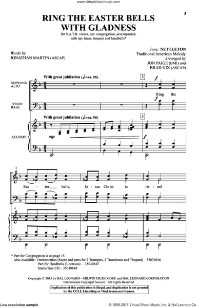 Ring The Easter Bells With Gladness