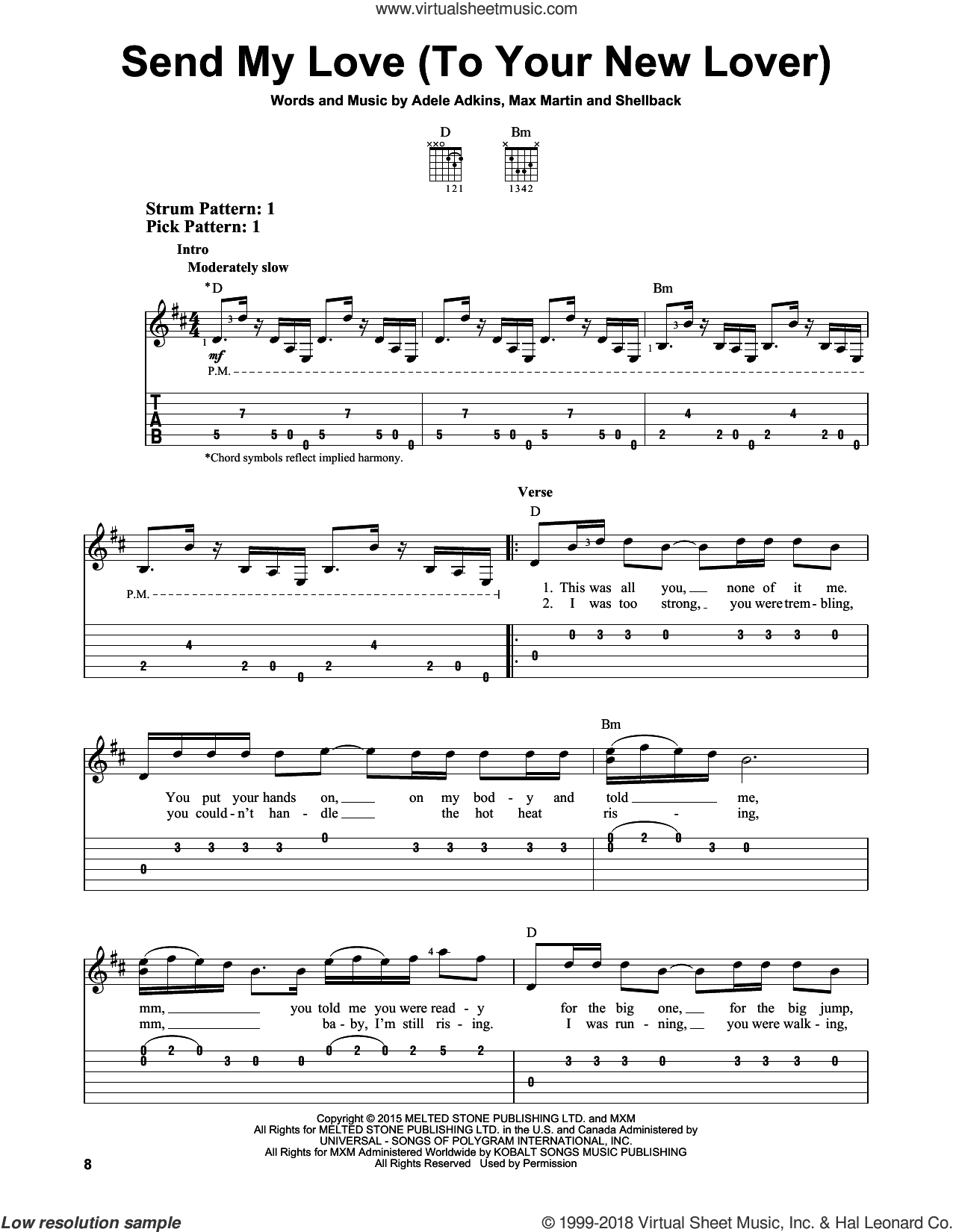 Send My Love (To Your New Lover)