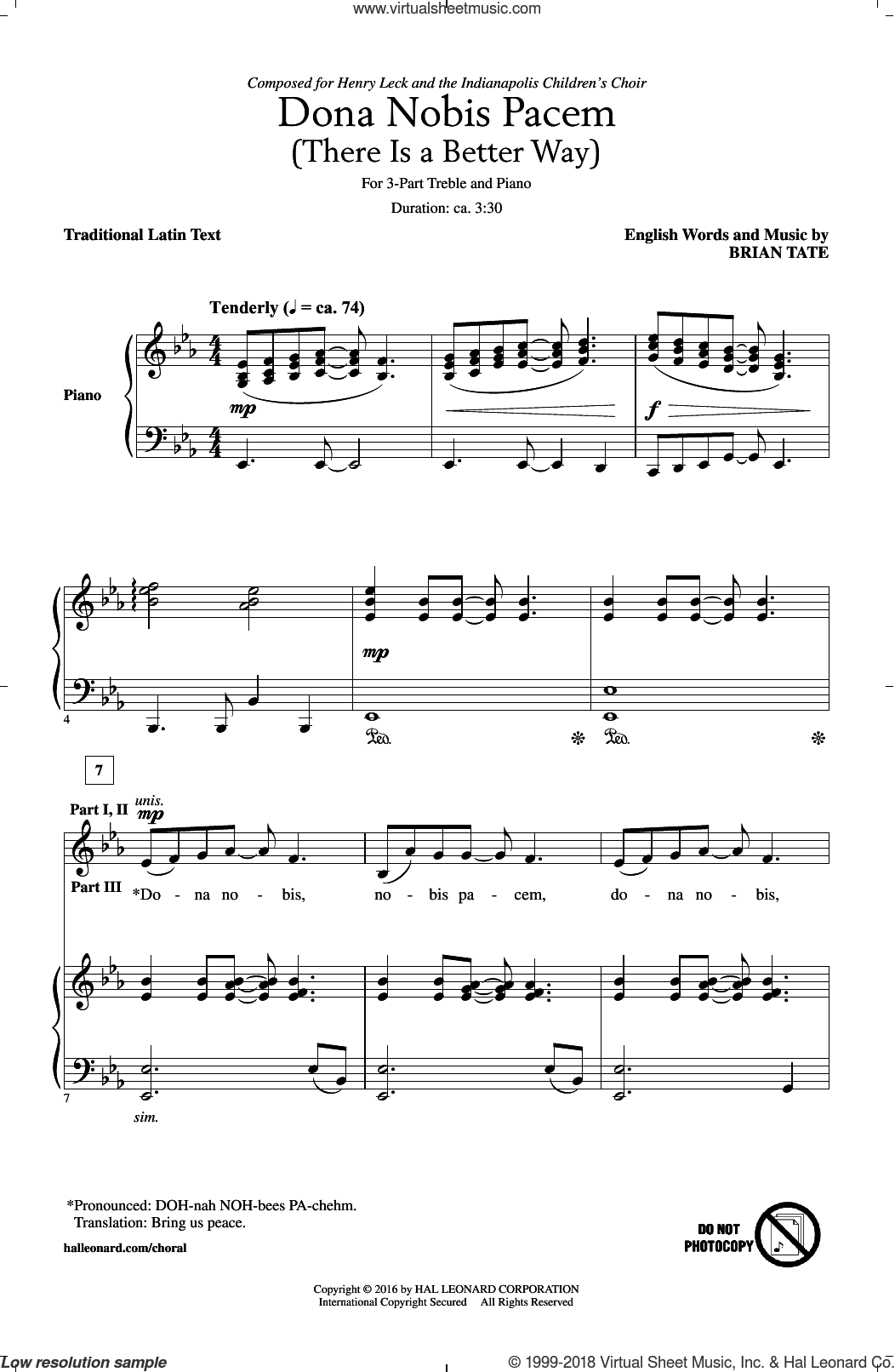 Dona Nobis Pacem (There Is A Better Way)