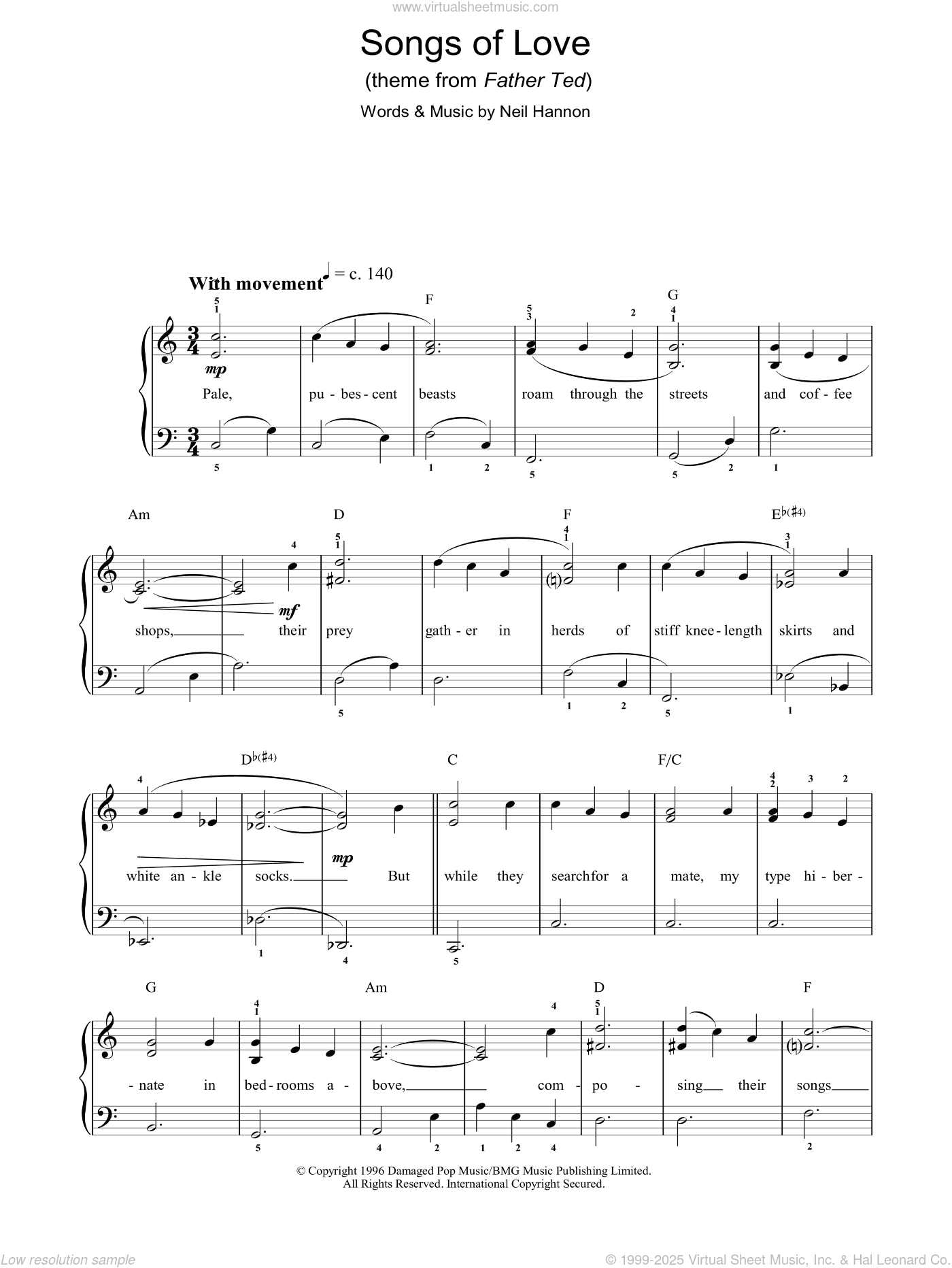 Songs Of Love (Theme from Father Ted)