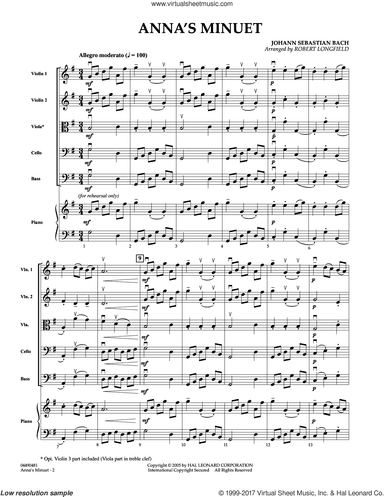 Anna's Minuet (COMPLETE)