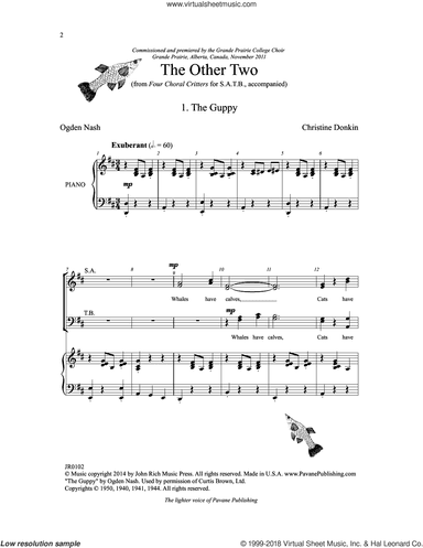 Four Choral Critters - The Other Two