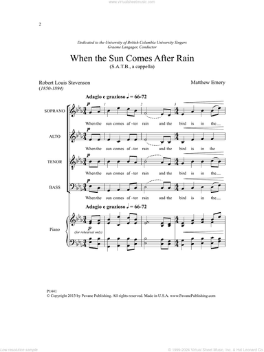 When the Sun Comes After Rain
