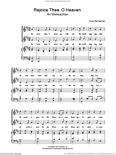 Rejoice Thee, O Heaven