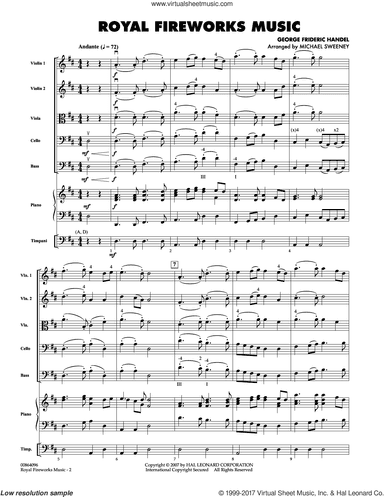 Royal Fireworks Music (COMPLETE)