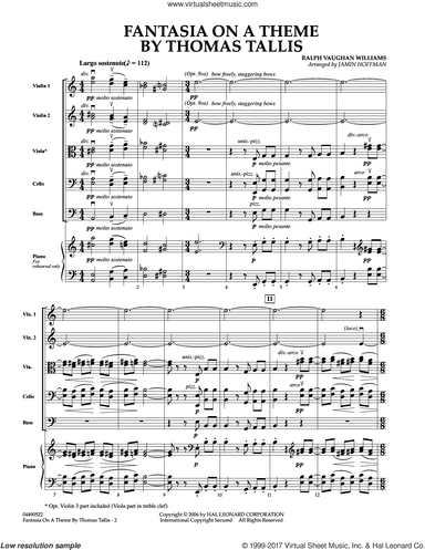 Fantasia on a Theme by Thomas Tallis (COMPLETE)