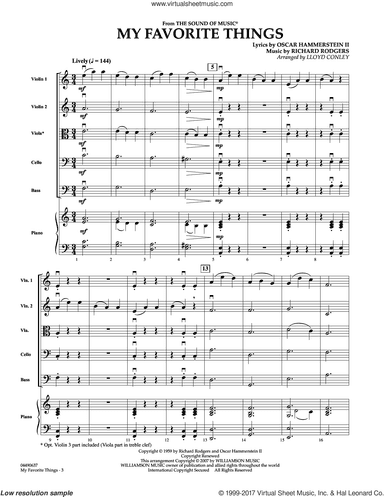 My Favorite Things (from The Sound of Music)