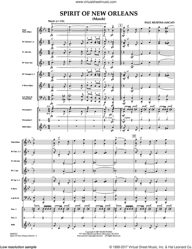 Spirit Of New Orleans (March) (COMPLETE)