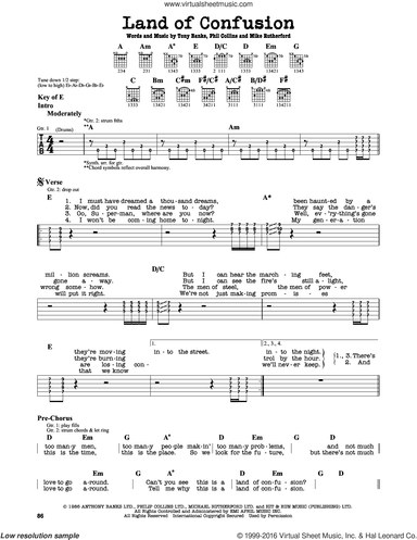 Land Of Confusion