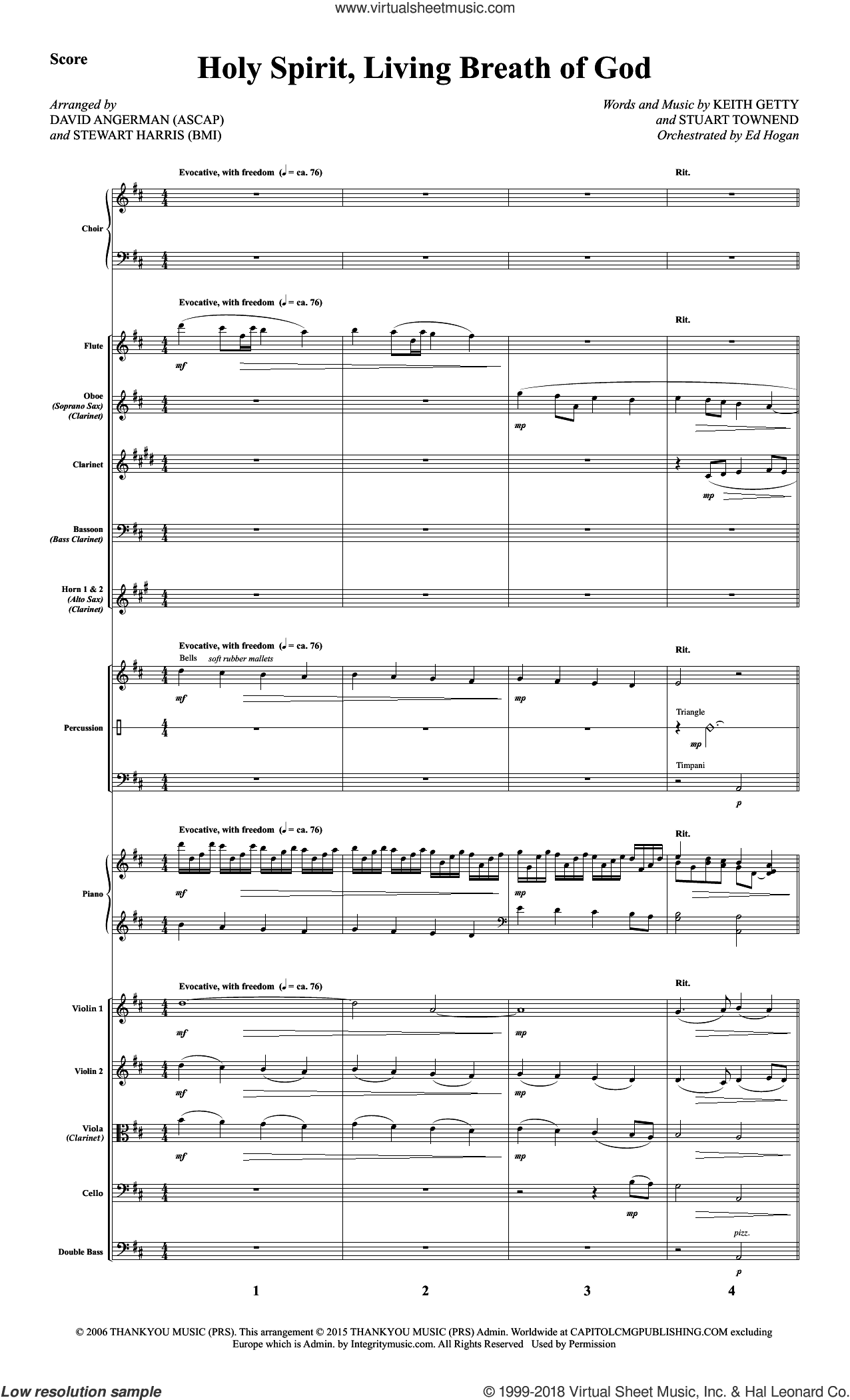 Holy Spirit, Living Breath of God (COMPLETE)
