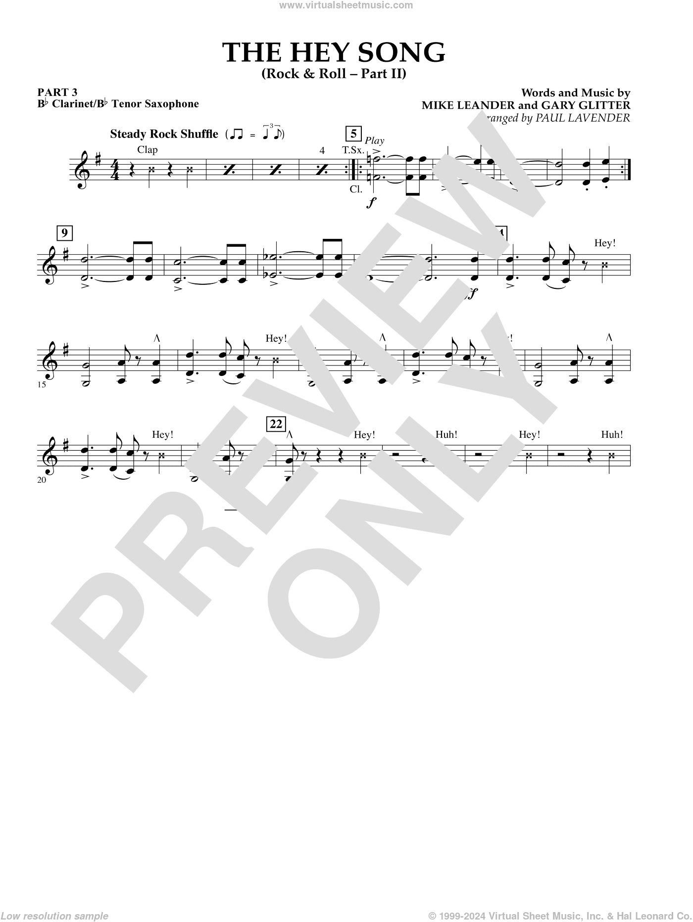The Hey Song (Rock and Roll Part II) (Flex-Band)