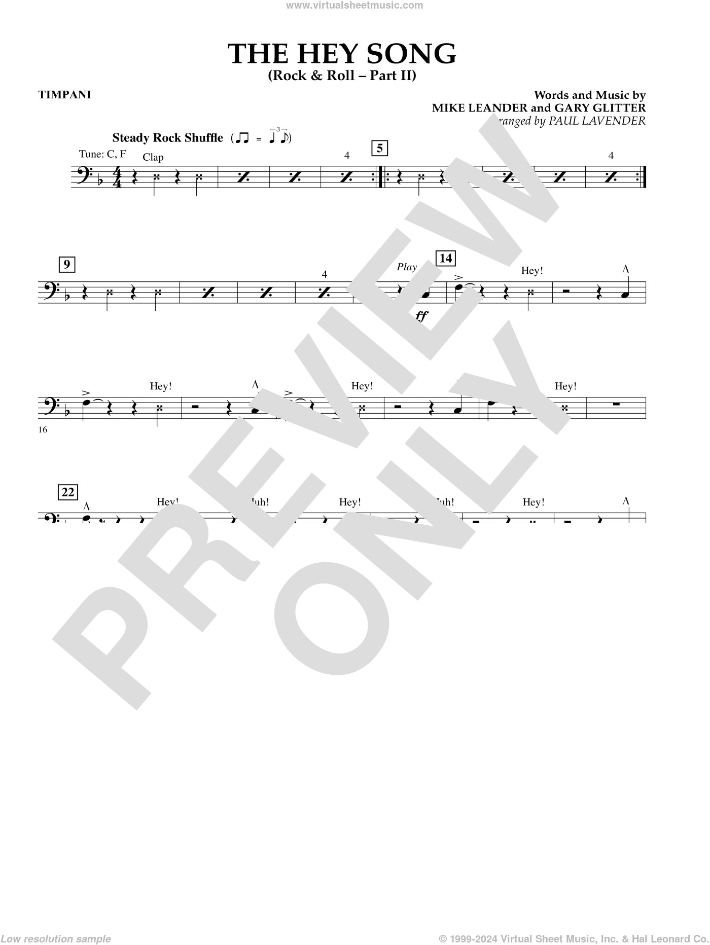 The Hey Song (Rock and Roll Part II) (Flex-Band)