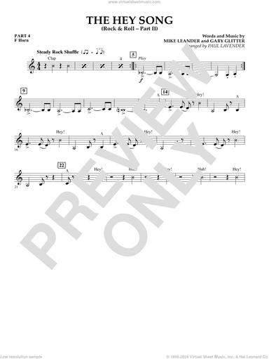 The Hey Song (Rock and Roll Part II) (Flex-Band)