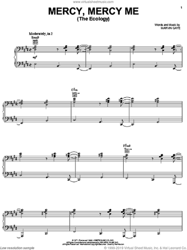 Mercy, Mercy Me (The Ecology)