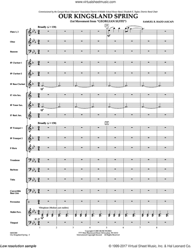 Our Kingsland Spring (Movement I of "Georgian Suite")