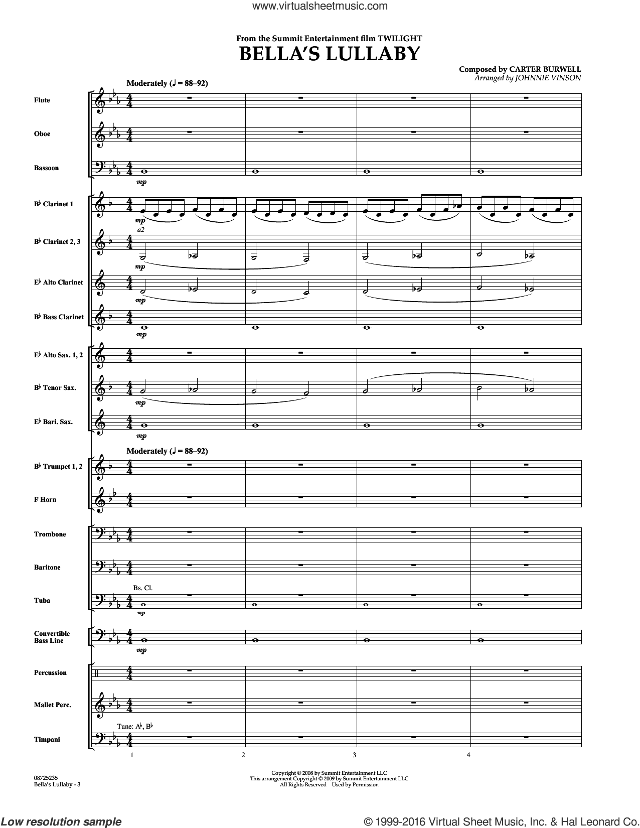 Bella's Lullaby (from Twilight)