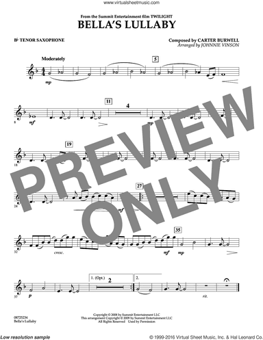 Bella's Lullaby (from Twilight)