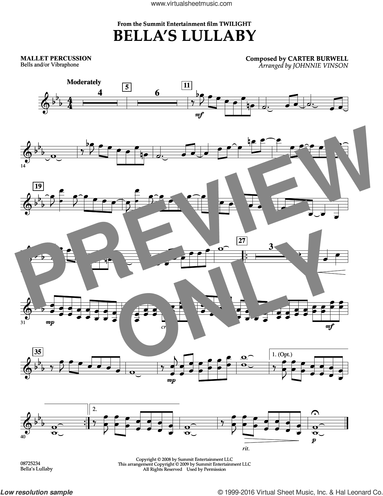 Bella's Lullaby (from Twilight)