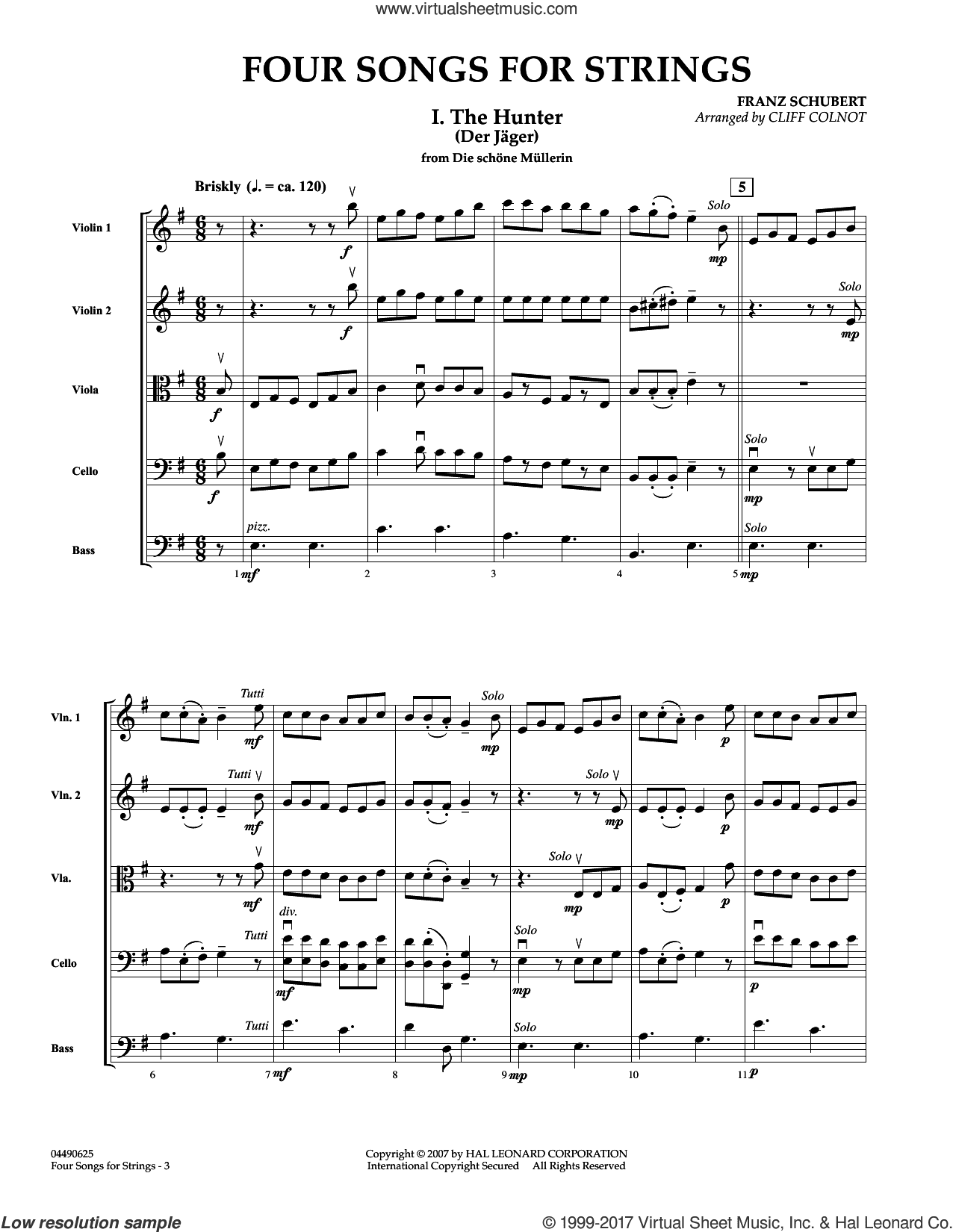 Four Songs for Strings (COMPLETE)