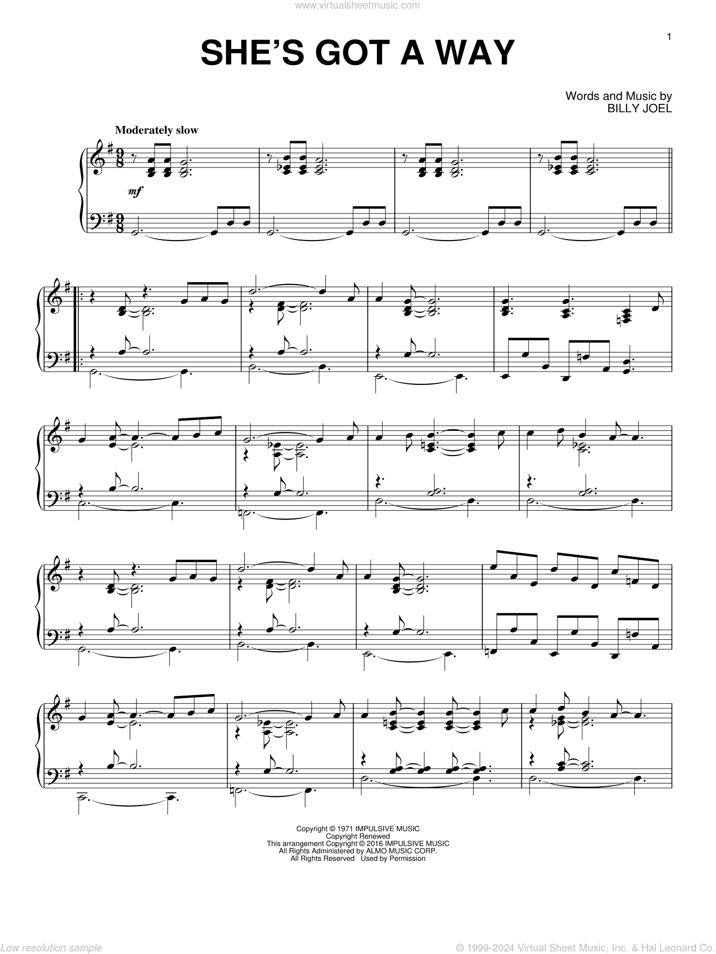 She's Got A Way [Jazz version]