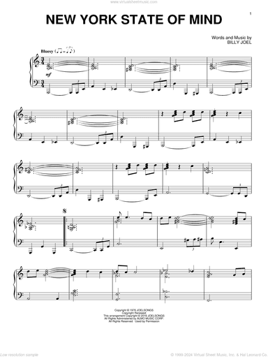 New York State Of Mind [Jazz version]