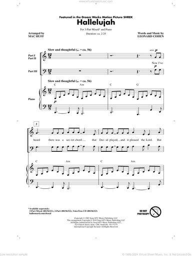 Hallelujah (arr. Mac Huff)