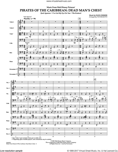 Music from Pirates of the Caribbean: Dead Man's Chest